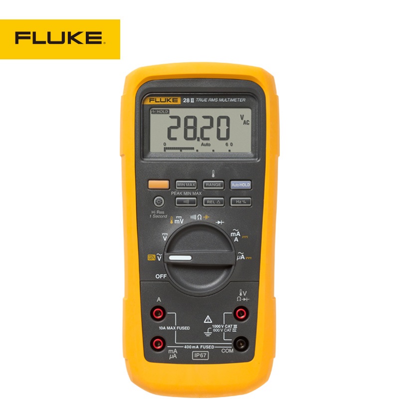 福祿克/FLUKE 28-II 福祿克萬用表 防水型工業(yè)萬用表